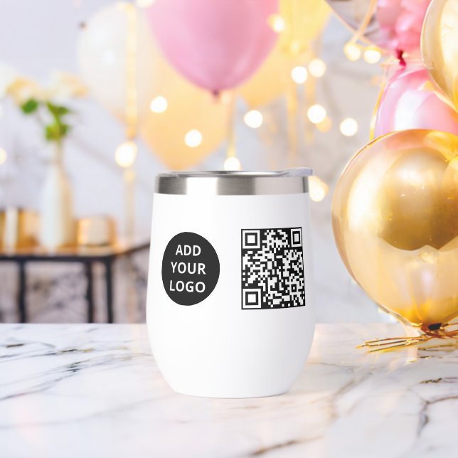 Promotional Business Logo and Custom QR Code (Bachelor Party)