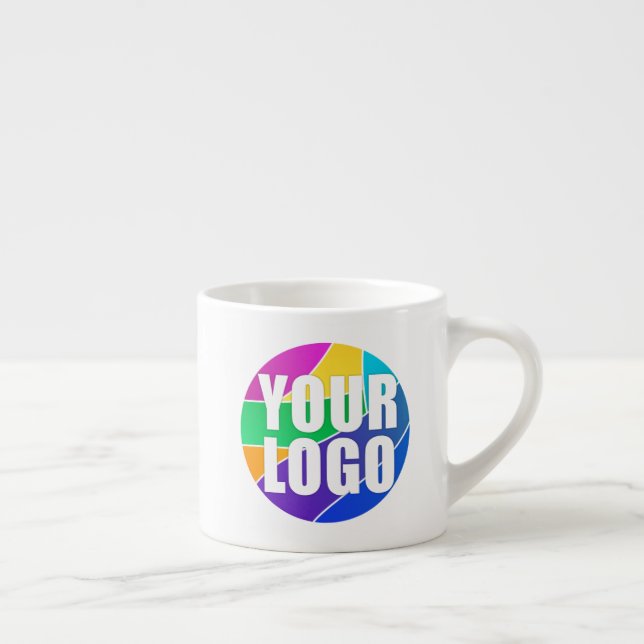 Promotional Business Logo Corporate Giveaway Espresso Cup (Right)