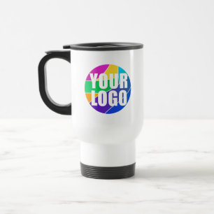 Promotional Business Logo Corporate Giveaway Travel Mug