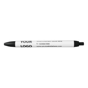 Promotional Business Logo Name Pen - Personalised