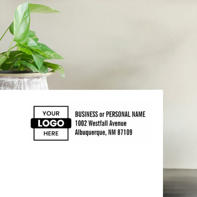 Promotional Business Professional Logo Address Rubber Stamp (Creator Uploaded)