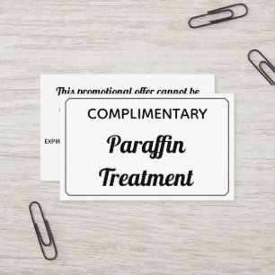 Promotional certificate template