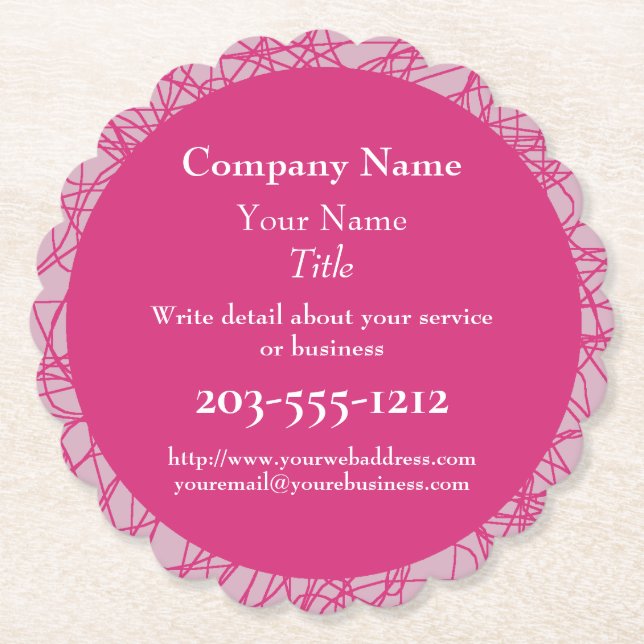 Promotional Coaster you customise - HAMbyWG (Front)