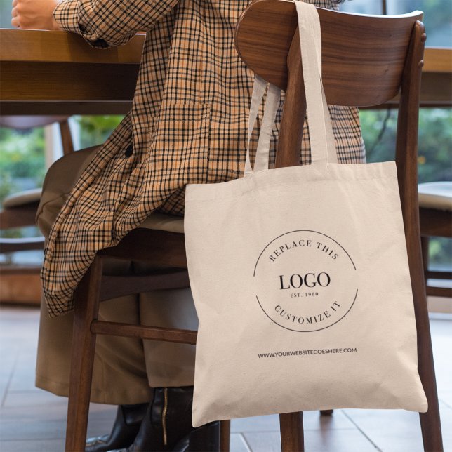 Promotional Custom logo website tradeshow Tote Bag (Creator Uploaded)