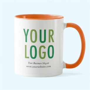 Promotional Custom Mug Company Logo No Minimum