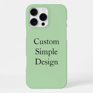 promotional Custom Simple iPhone Case
