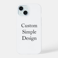 promotional Custom Simple iPhone Case