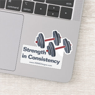 Promotional Gym Dumbbell Strength in Consistency