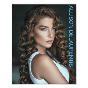 Promotional Headshots Modern Actor Photo Print