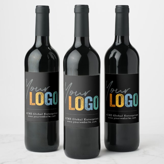 Promotional Items No Minimum Add Your Logo  Button Wine Label (Bottles)
