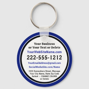 Promotional Keychain with LOGO, QR CODE or PHOTO  