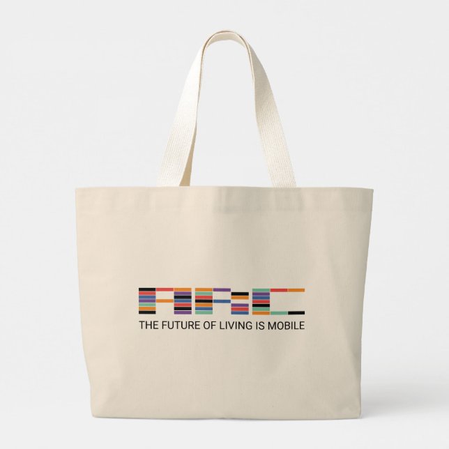 Promotional  large tote bag (Back)