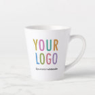 Promotional Latte Mug Custom Business Logo Branded