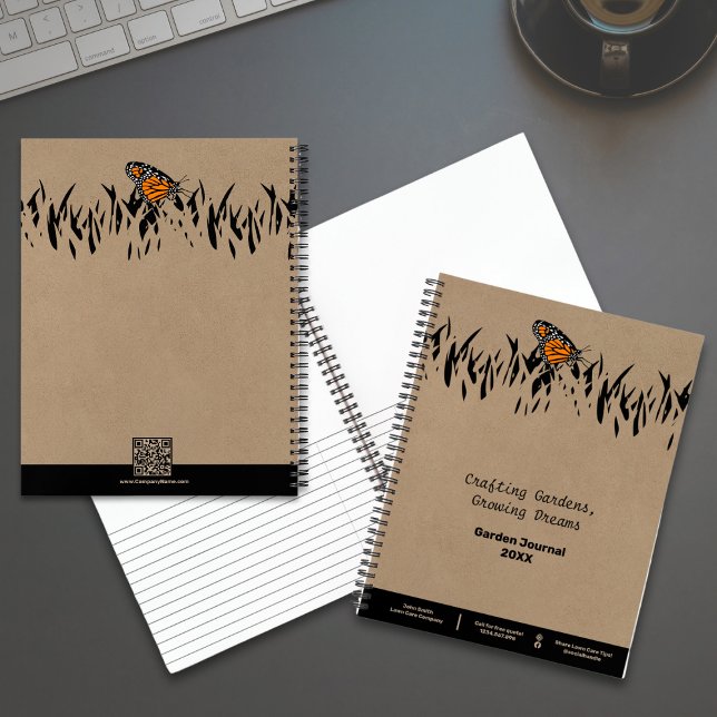 Promotional Lawn Silhouette Butterfly Garden Notebook (Promotional Lawn Silhouette Butterfly Garden Notebook)