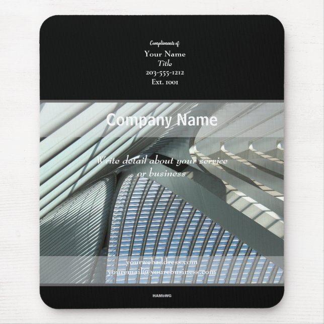 Promotional Mousepad Architecture - HAMbyWG (Front)