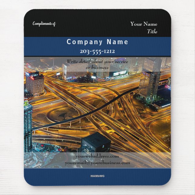 Promotional Mousepad Architecture HAMbyWG (Front)