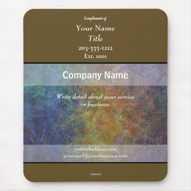 Promotional Mousepad Bronze - HAMbyWG (Front)