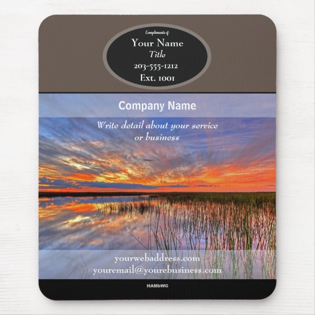 Promotional Mousepad Shore - HAMbyWG (Front)