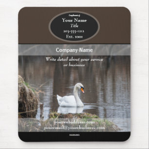 Promotional Mousepad Swan HAMbyWG Mouse Pad
