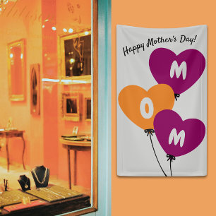 Promotional Mum Happy Mother's Day Event Banner