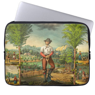 Promotional Print For Grange Members Laptop Sleeve