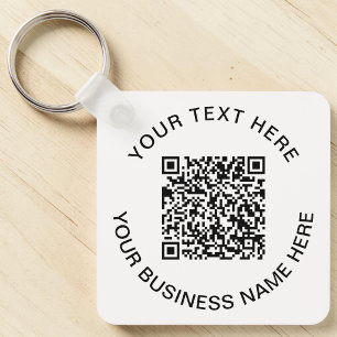 Promotional QR Code Key Ring