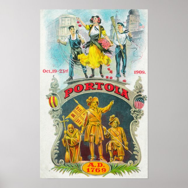 Promotional Scene of Portola Festival Poster (Front)