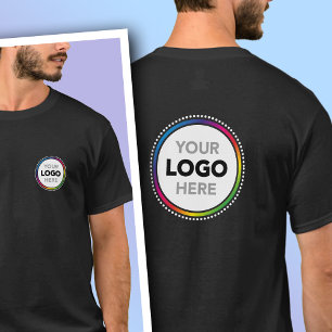 Promotional T-Shirt with Front and Back Logo