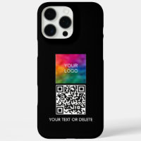 Promotional Template QR Code Upload Business Logo