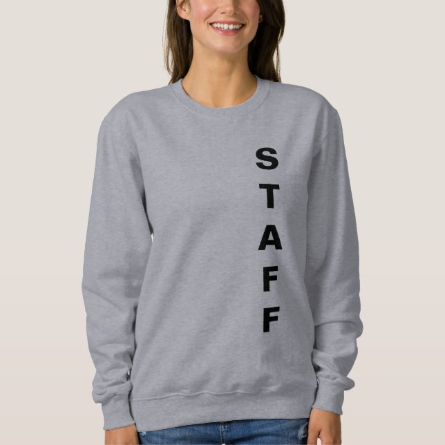 Promotional Upload Add Logo Women's Basic Grey Sweatshirt (Front)