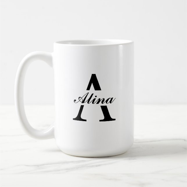 Promotional Your Own Logo Design Coffee Mug (Left)