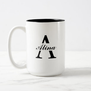 Promotional Your Own Logo Design Two-Tone Coffee Mug