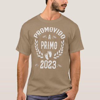 Promovido A Primo 2023 Spanish Pregnancy Announcem T-Shirt