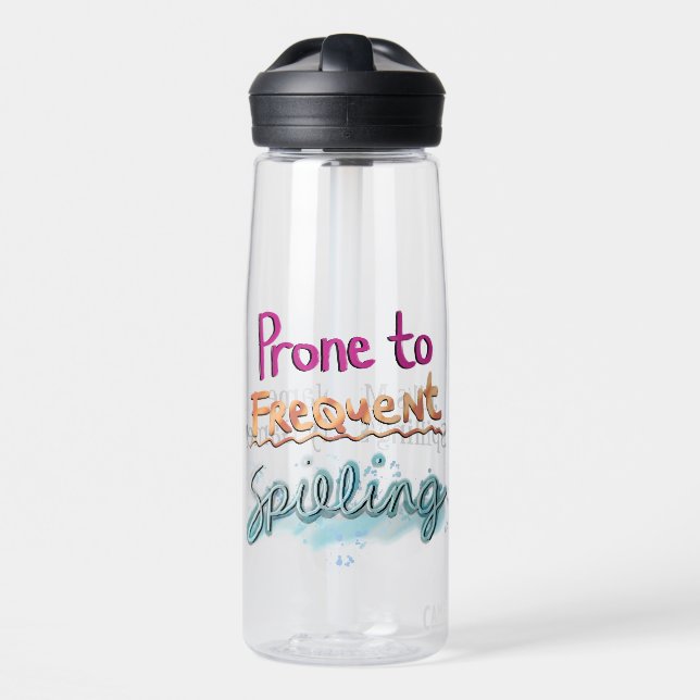Prone to Frequent Spilling Water Bottle (Front)