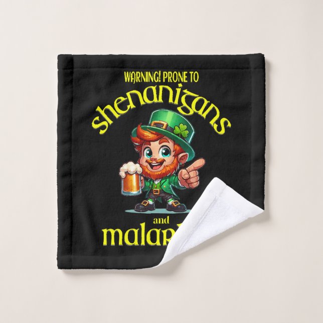 Prone to shenanigans wash cloth (Wash Cloth)