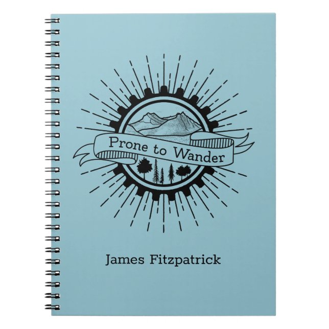 Prone to Wander Travel Journal (Front)