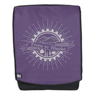 Prone to Wander Traveller Backpack