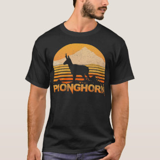 PRONGHORN Funny , Vintage Retro Pullover