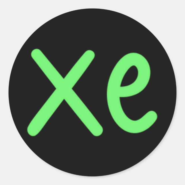 Pronoun Sticker Sheet (Front)