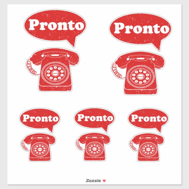 Pronto Italian Telephone (Sheet)