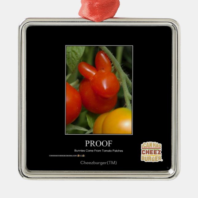 Proof Metal Tree Decoration (Front)