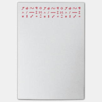 Proofreader's marks Post-it Note