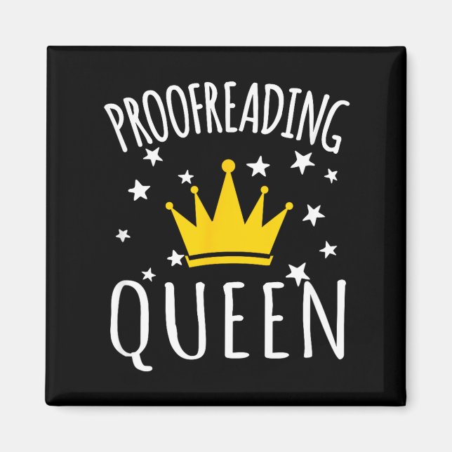 Proofreading Humor Funny Proofreading Quote Proofr Magnet (Front)
