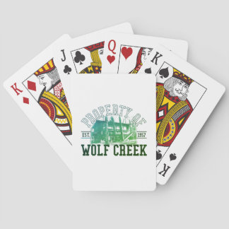 Prop of Wolf Creek - Deck of Cards