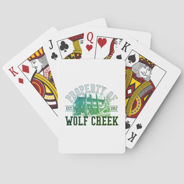 Prop of Wolf Creek - Deck of Cards (Back)
