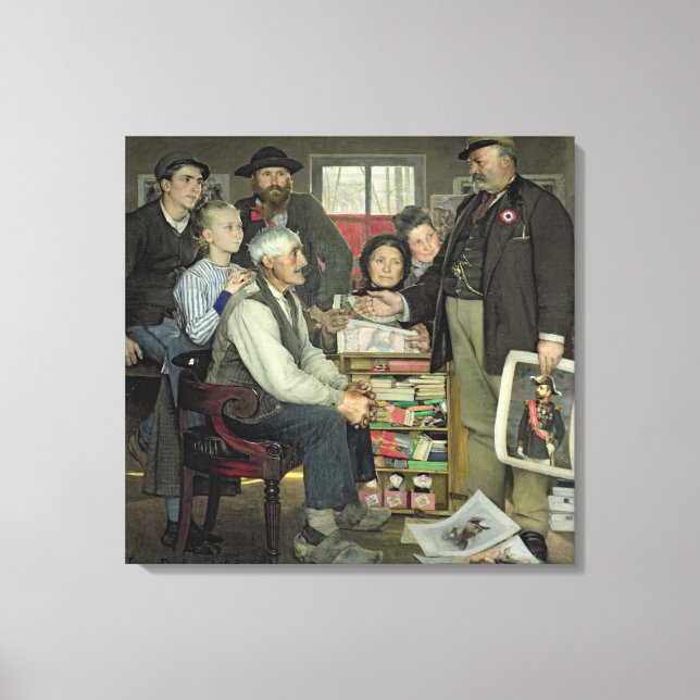 Propaganda, 1889 canvas print (Front)