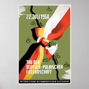 Propaganda Poster Eastern Germany Day of the