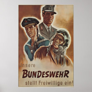 Propaganda Poster Western Germany We are