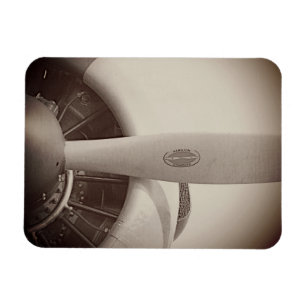 Propeller Old Antique Aeroplane Magnet