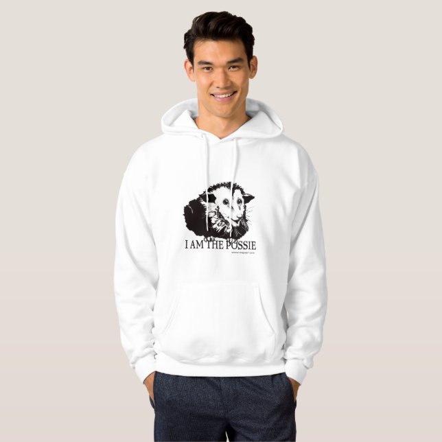 Proper Possum Hoodie for Men (Front Full)